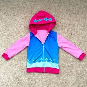 Cubcoat- Poppy from Trolls, jacket that turns into a stuffed animal, size 8